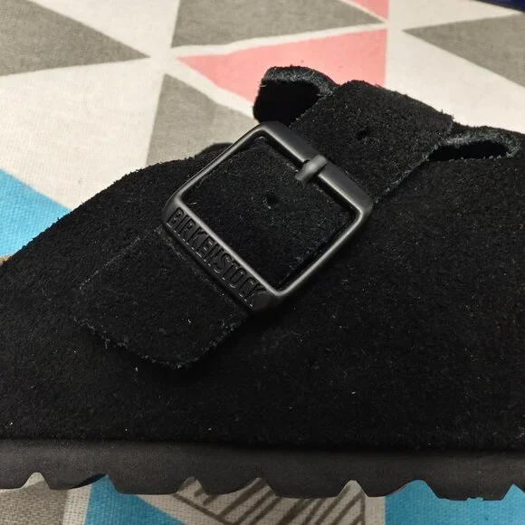 Birkenstock Black Suede Mules - Picture 5 of 5